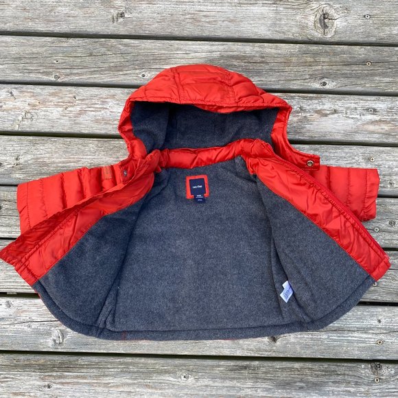 Baby Gap Puffer Jacket Coat (0-6M) - Picture 3 of 13